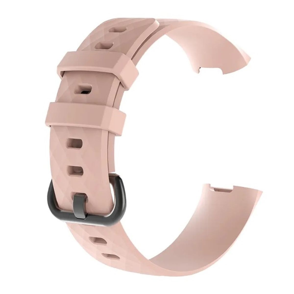 GENERICO - Correa Silicona Fitbit Charge 3 & 4 / 22,6mm Rosa
