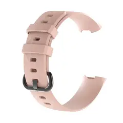 GENERICO - Correa Silicona Fitbit Charge 3 & 4 / 22,6mm Rosa