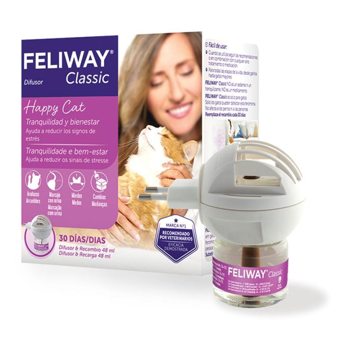 FELIWAY - Feliway Classic Difusor Kit Inicio Feromonas