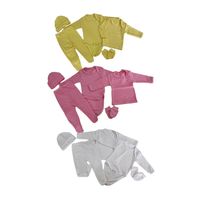 Pack 3 Ajuar Bebé (niña). 15 Unidades
