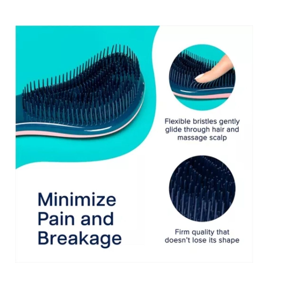 ESHOPANGIE - Cepillo Desenredante Anticaída De Cabello Y Anti Frizz