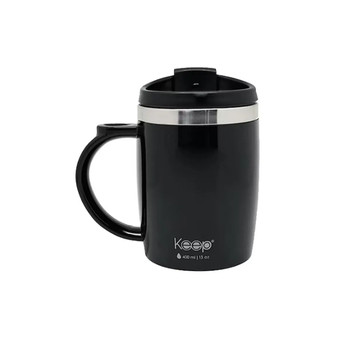 KEEP - TERMO DE AGUA MUG NEGRO KEEP-MIMBRAL
