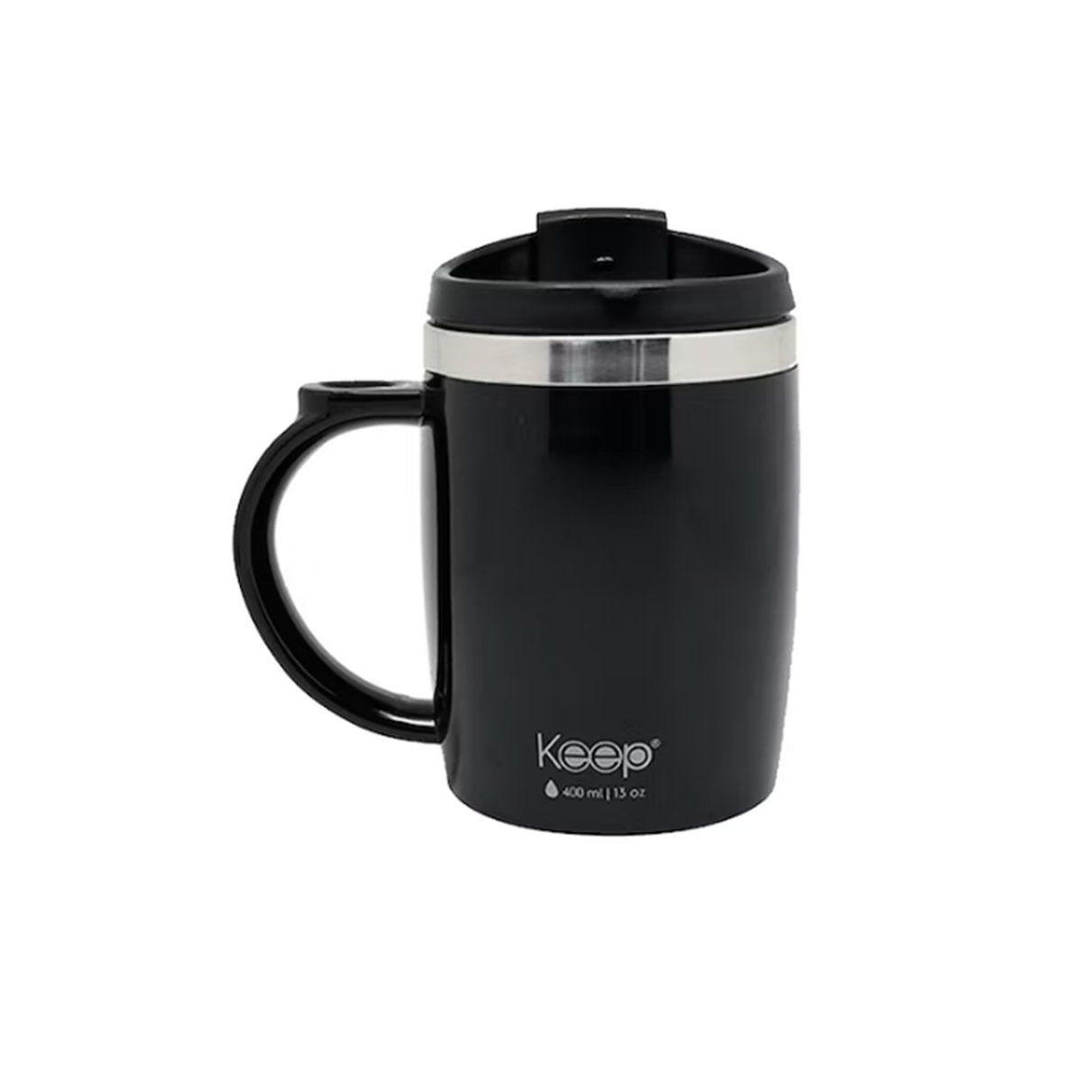 KEEP - TERMO DE AGUA MUG NEGRO KEEP-MIMBRAL