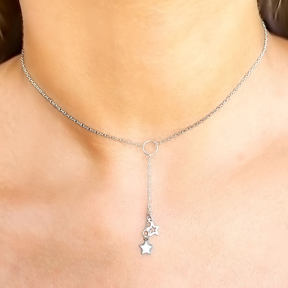 COGGIOLA - Collar Choker Alaia Plata Fina 925