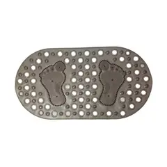 EKOI - Alfombra Para Baño De Goma Antideslizante Diseño De Drenaje