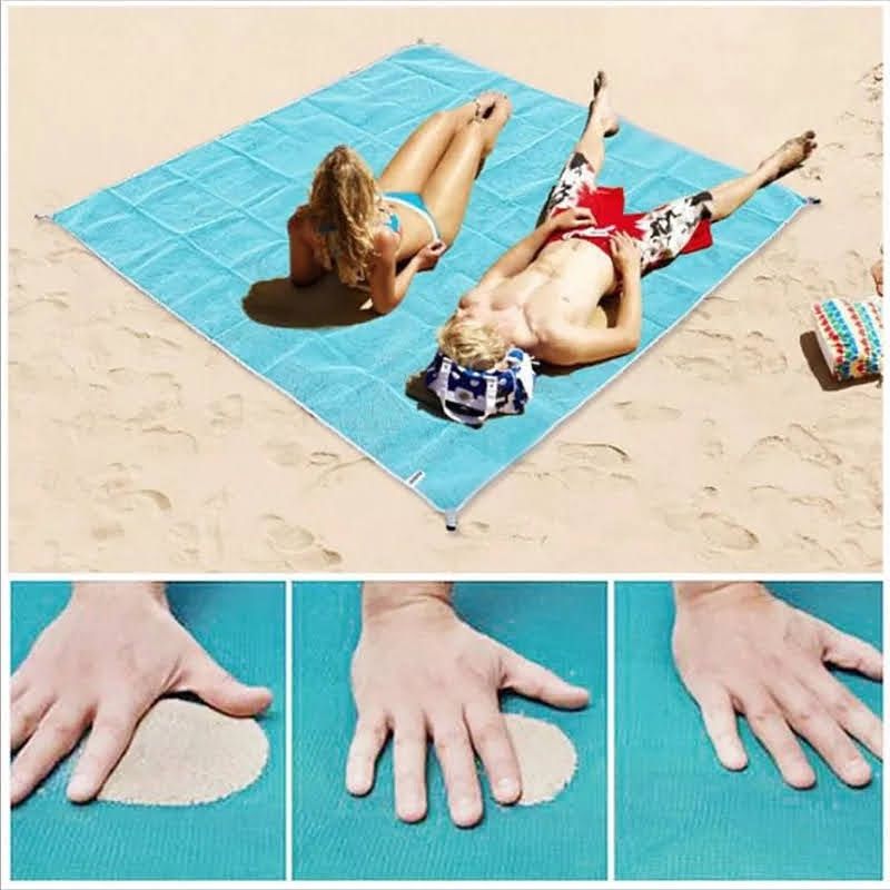 GENERICO - Manta Antiarena Para Playa Picnic Camping Impermeable 200cm