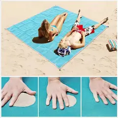 GENERICO - Manta Antiarena Para Playa Picnic Camping Impermeable 200cm