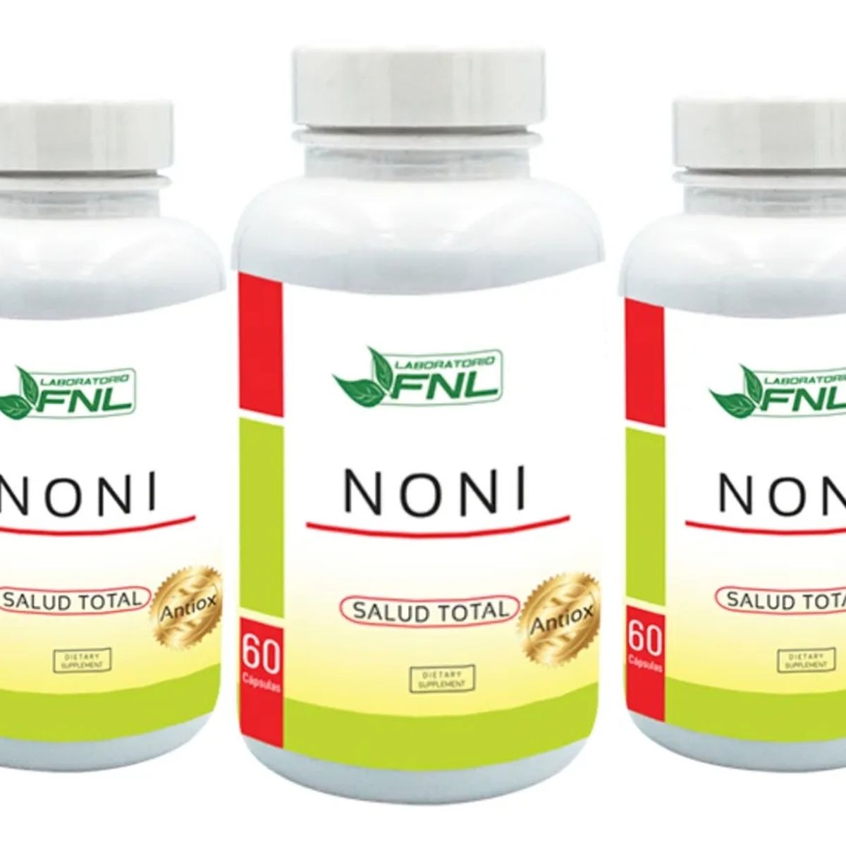 FNL - Noni 3 Frascos Fnl 180 Cápsulas 3x60 Caps