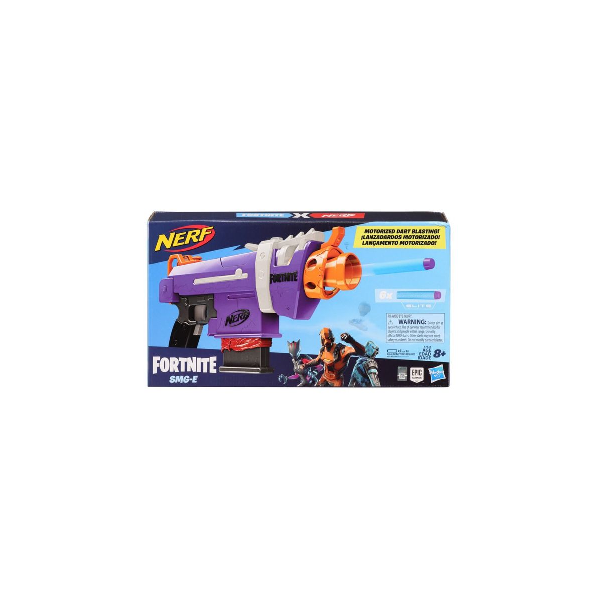 NERF - Lanzador Nerf Fortnite Smg Elite Dart Blaster