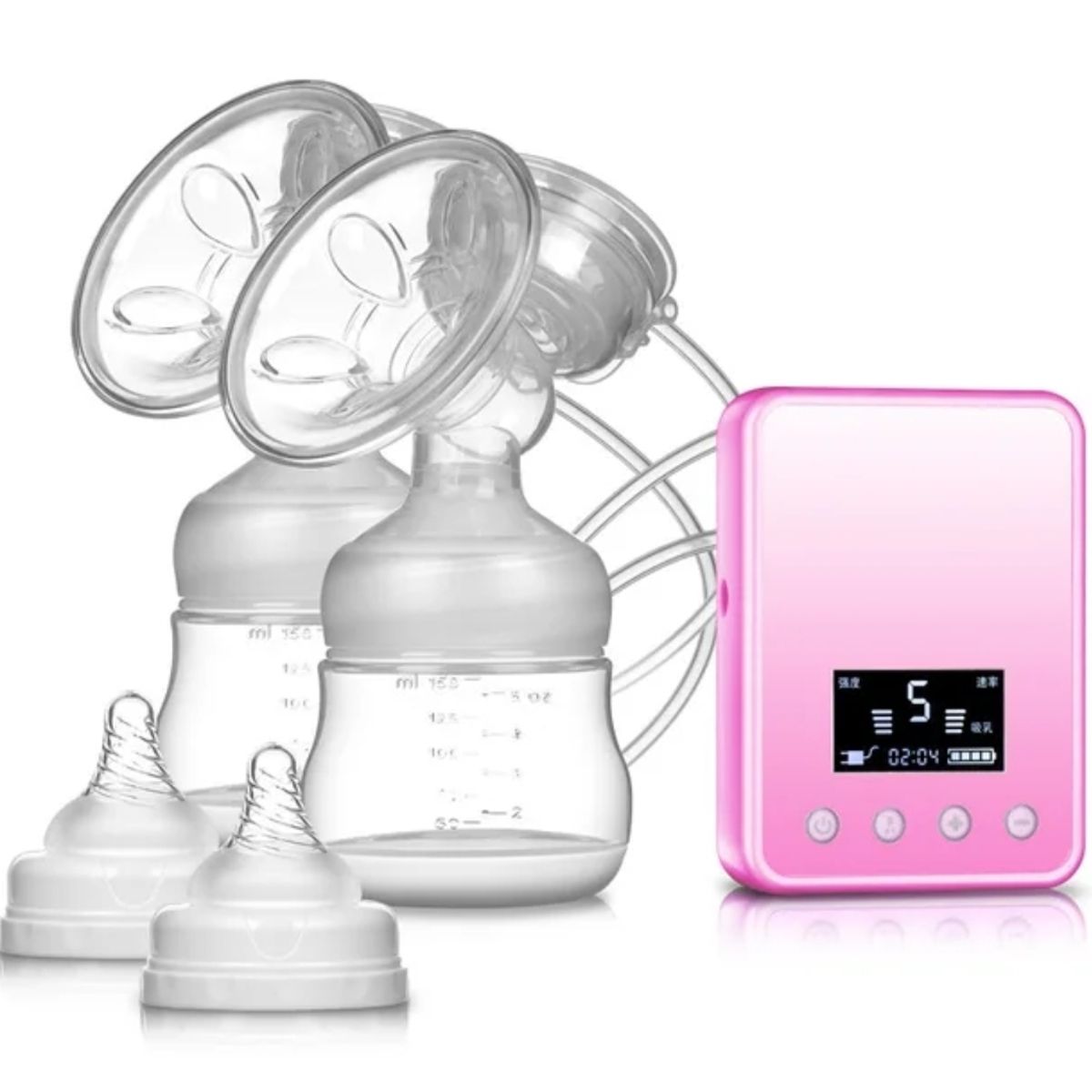 LA PEQUETERIA - Sacaleches Extractor Leche materna Doble Manos Libres