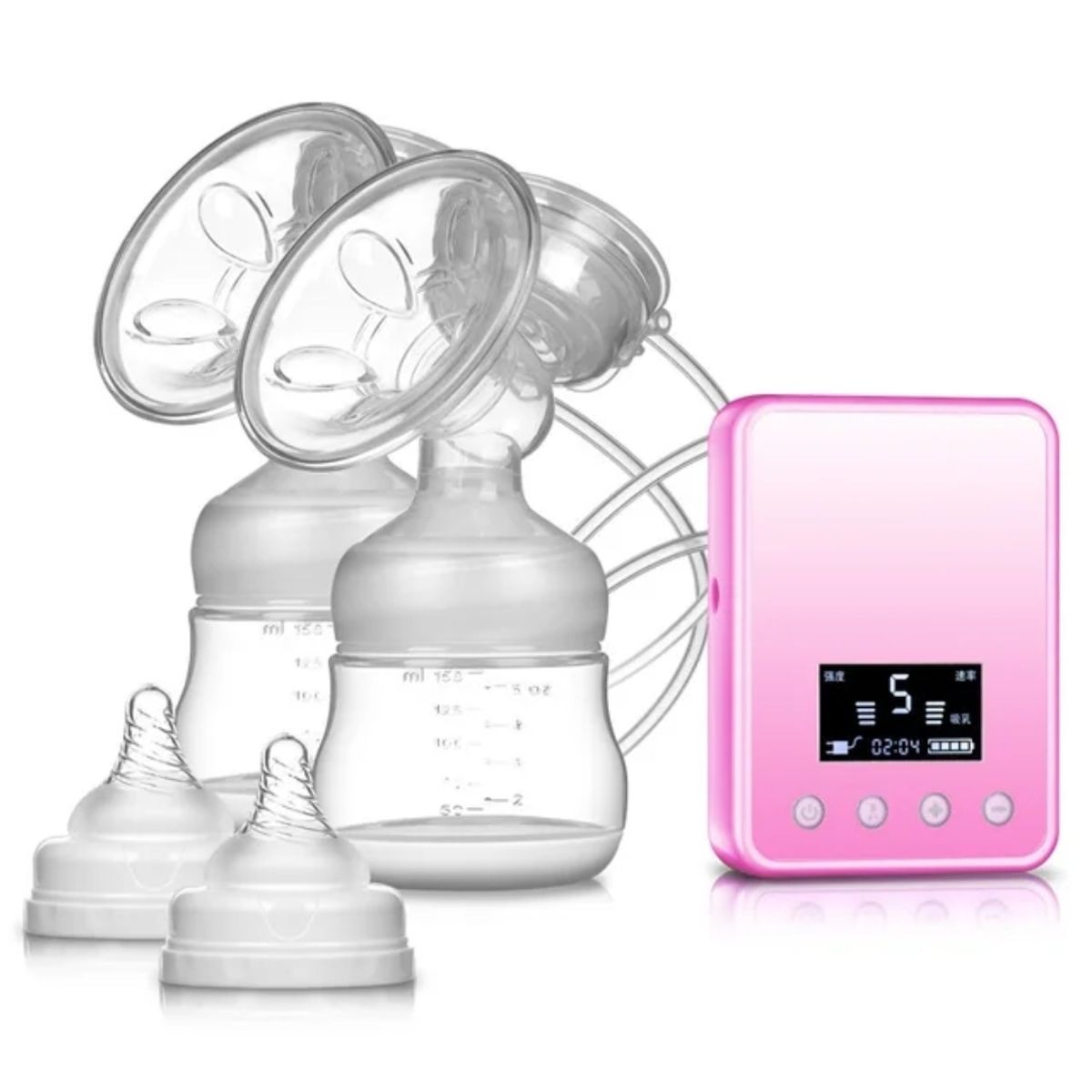 LA PEQUETERIA - Sacaleches Extractor Leche materna Doble Manos Libres