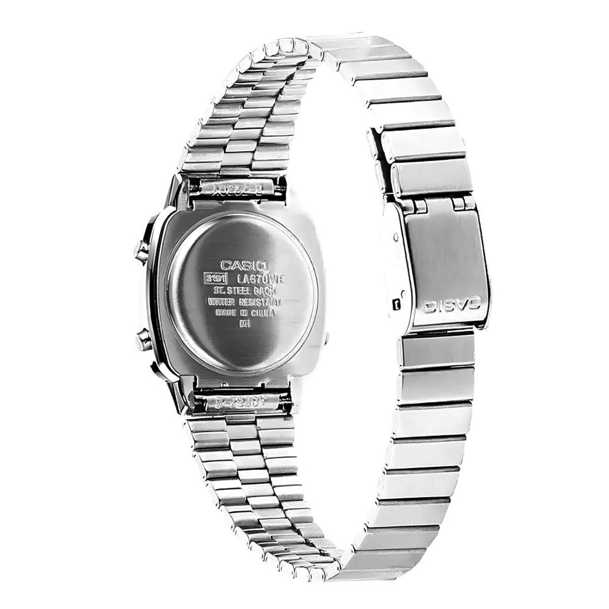 CASIO - Reloj La-670wa-1 Vintage Digital Metal CASIO