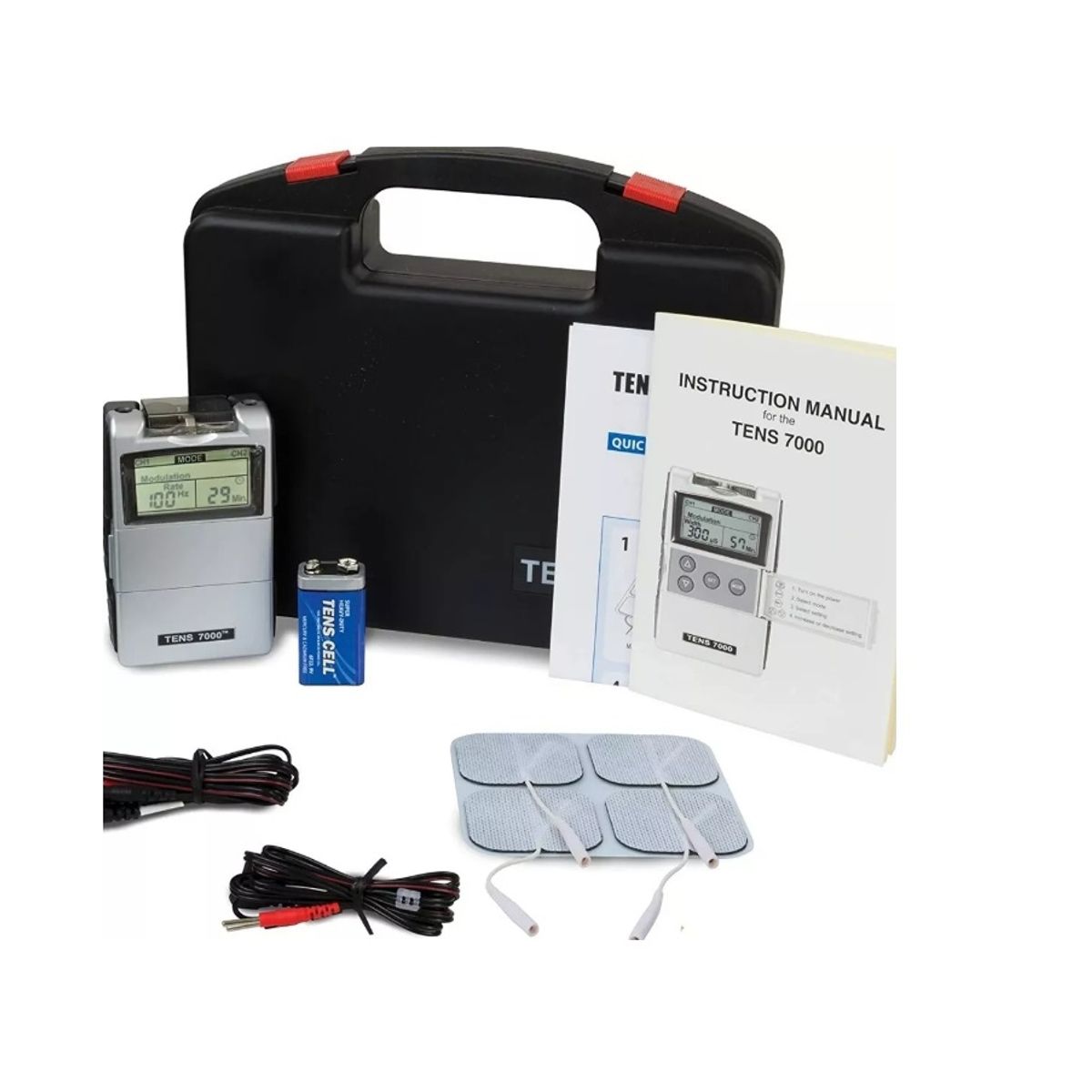 GENERICO - Equipo Electroestimulacion Portatil, Tens 7000