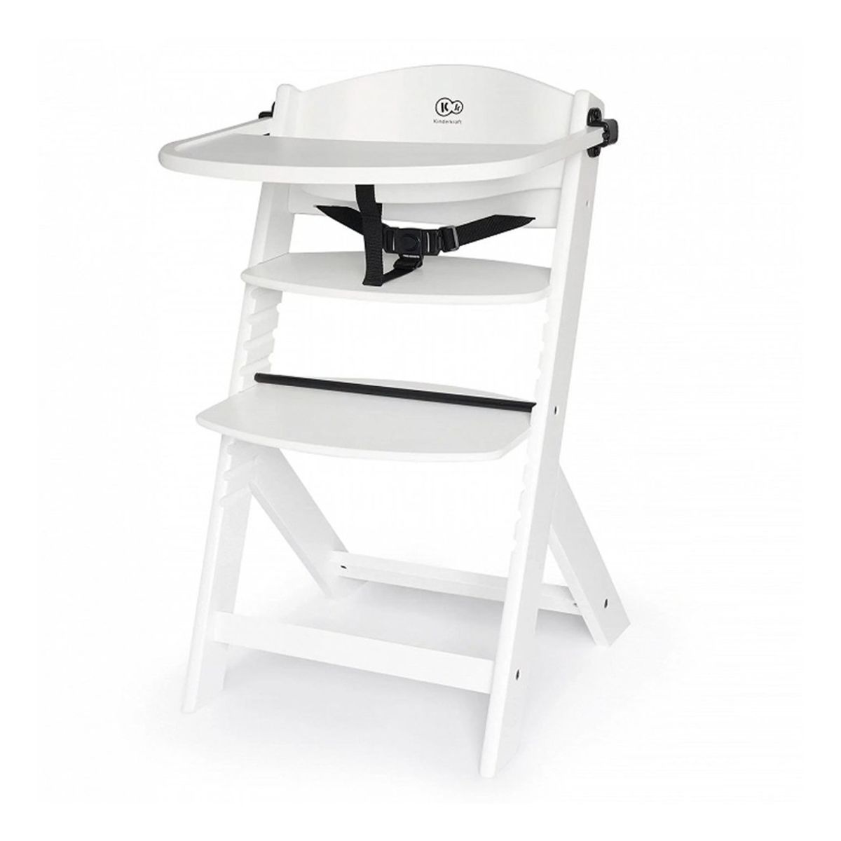 KINDERKRAFT - Silla de Comer ENOCK White KINDERKRAFT
