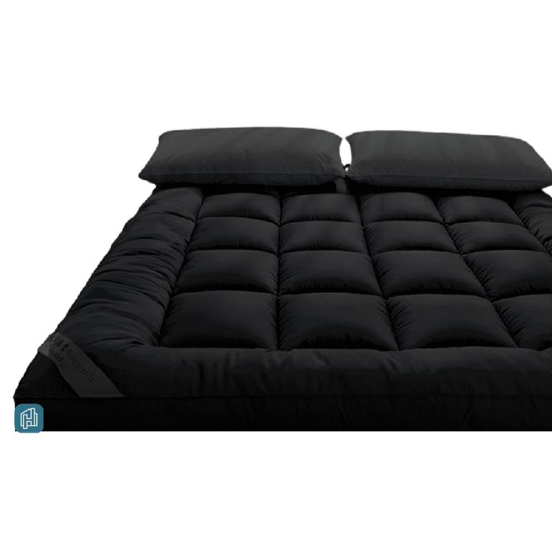 GENERICO - Cubre Colchón Protector Extra Grueso Para Cama King Negro