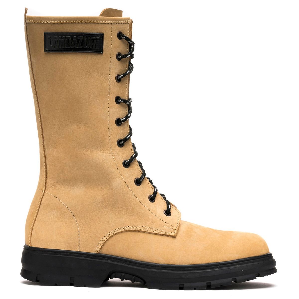 LANDAZURI - Bota Cuero Hombre Pugna Camel Landazuri
