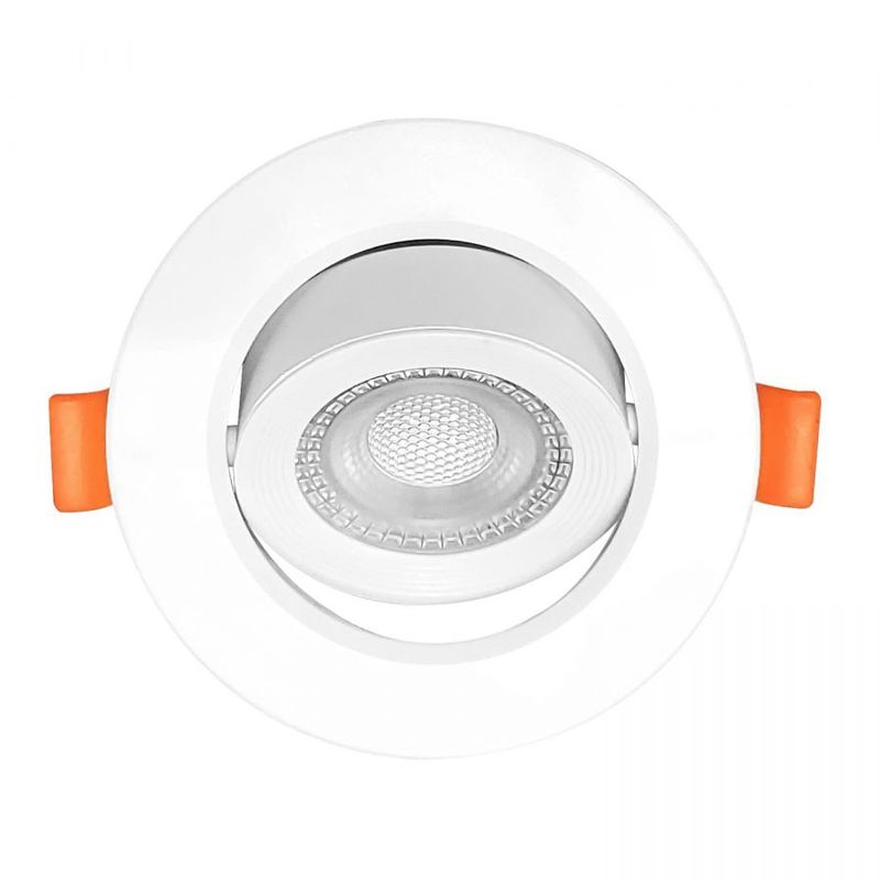 MEGABRIGHT - Foco Dirigible LED 6-5W 3000K Luz Cálida
