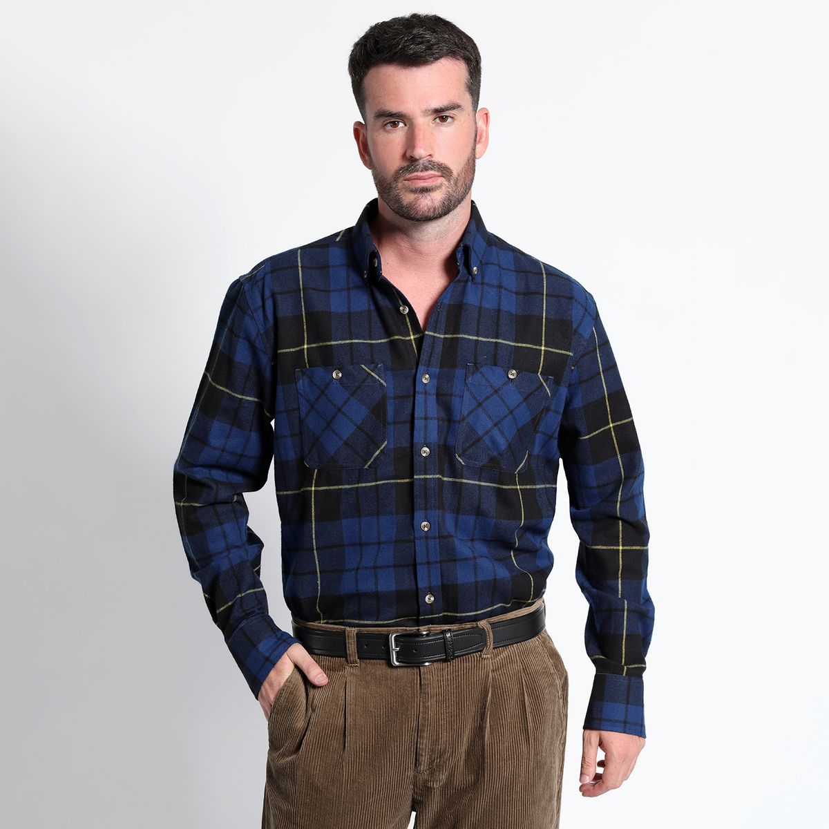 KOTTING - Camisa Villela Fantasía Manga Larga Regular Fit KOTTING