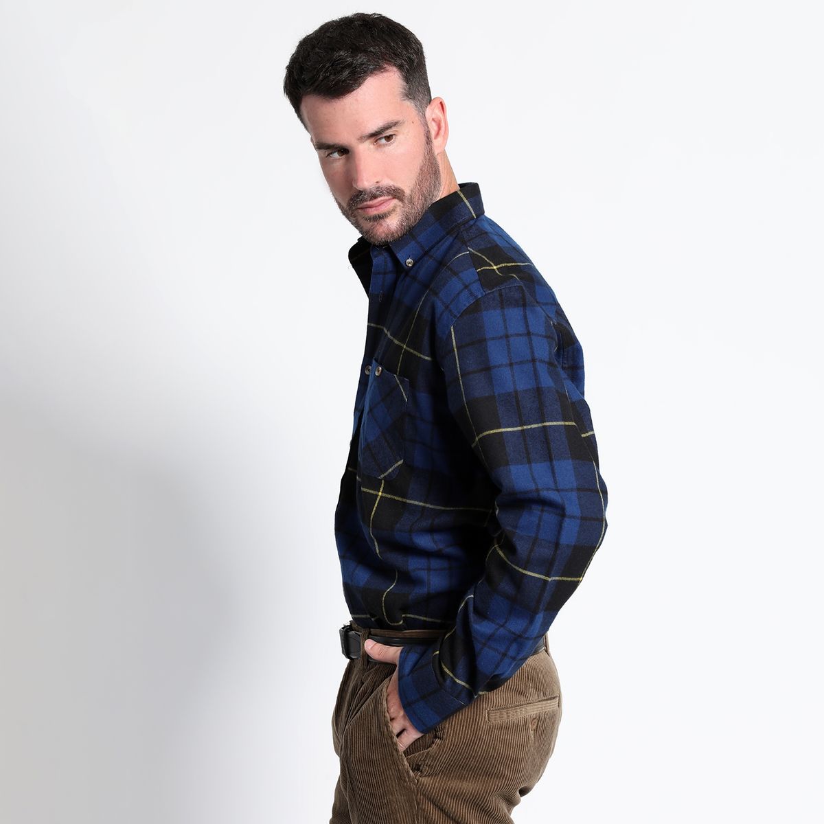 KOTTING - Camisa Villela Fantasía Manga Larga Regular Fit KOTTING