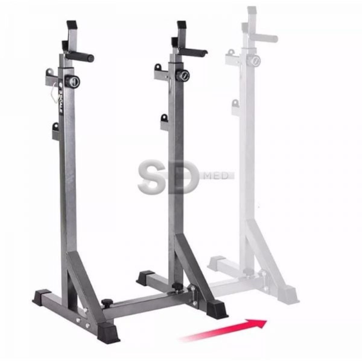 SDFIT - Squat Rack Multi Funcional Sentadillas 015