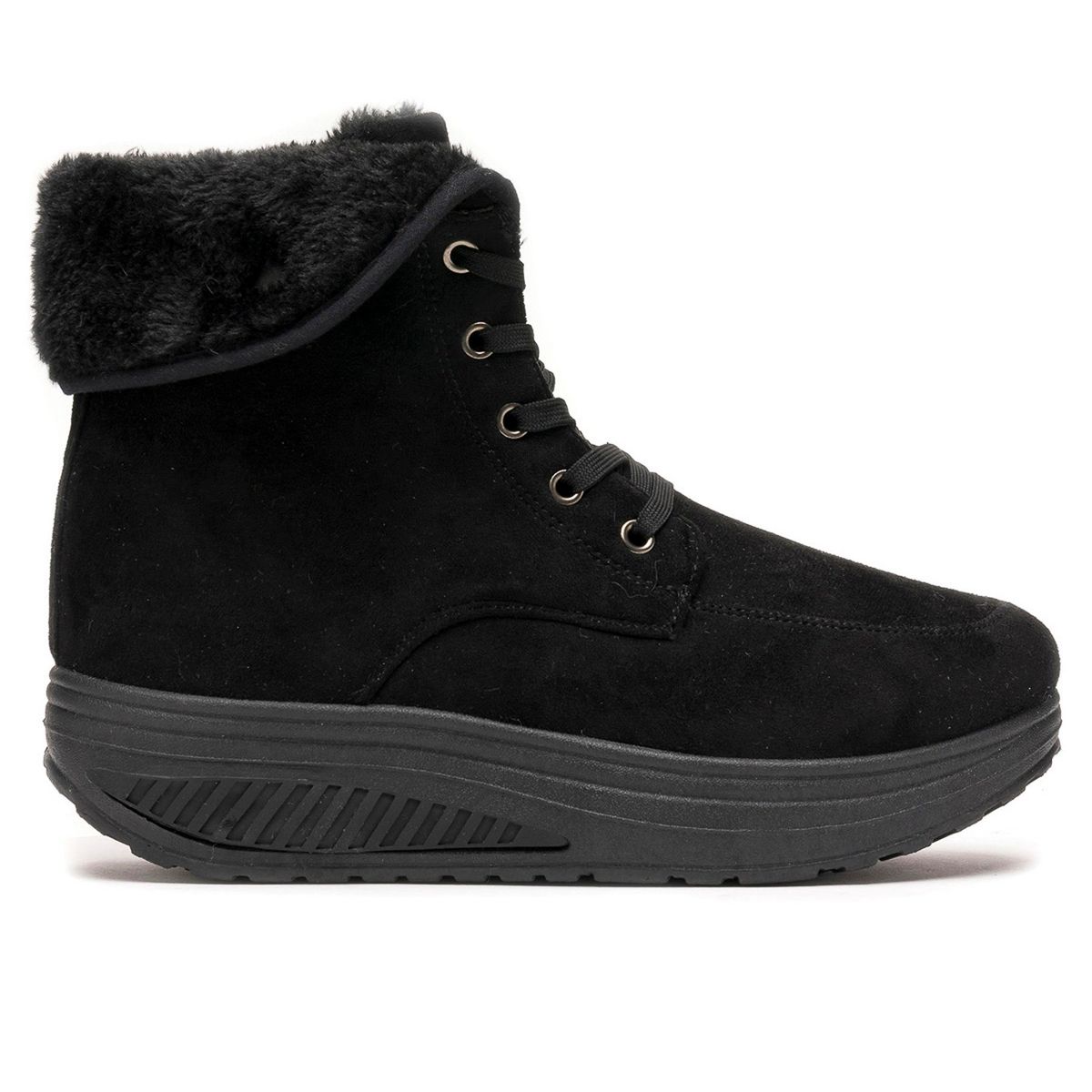 BOTELI - Botín Mujer Negro Rous Boteli