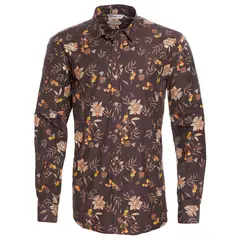 KOTTING - Camisa Fantasía Estampada Sport Manga Larga Slim Fit