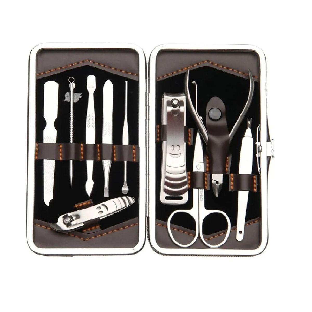 GENERICO - Set Manicure 10 Piezas Herramientas Uñas Profesional Corta