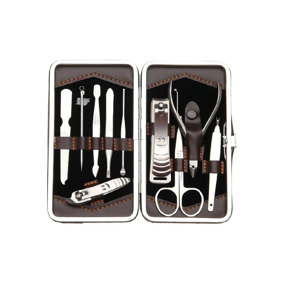 GENERICO - Set Manicure 10 Piezas Herramientas Uñas Profesional Corta