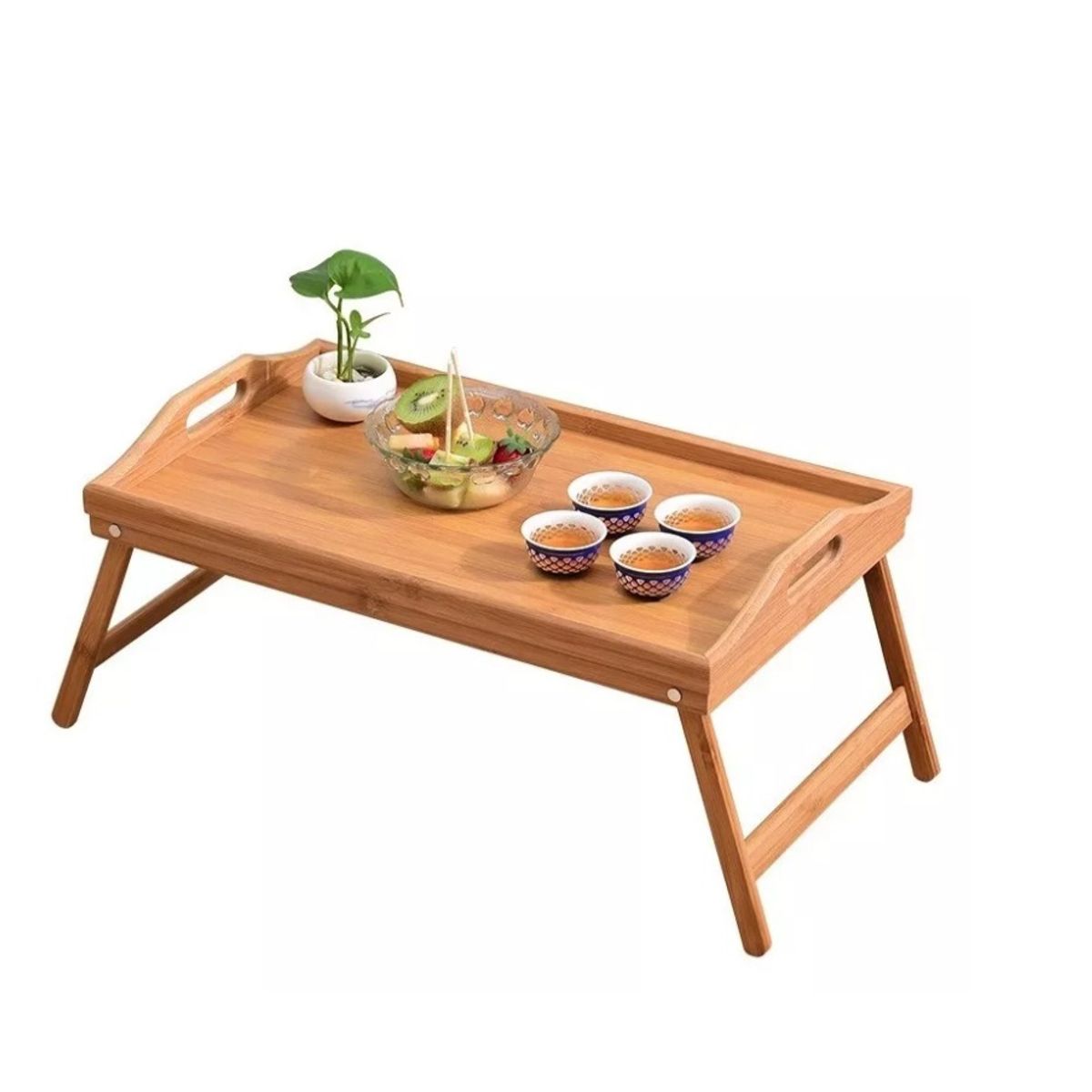 GENERICO - Mesa Desayuno Cama Bandeja Notebook 30cmx50cmx24cm