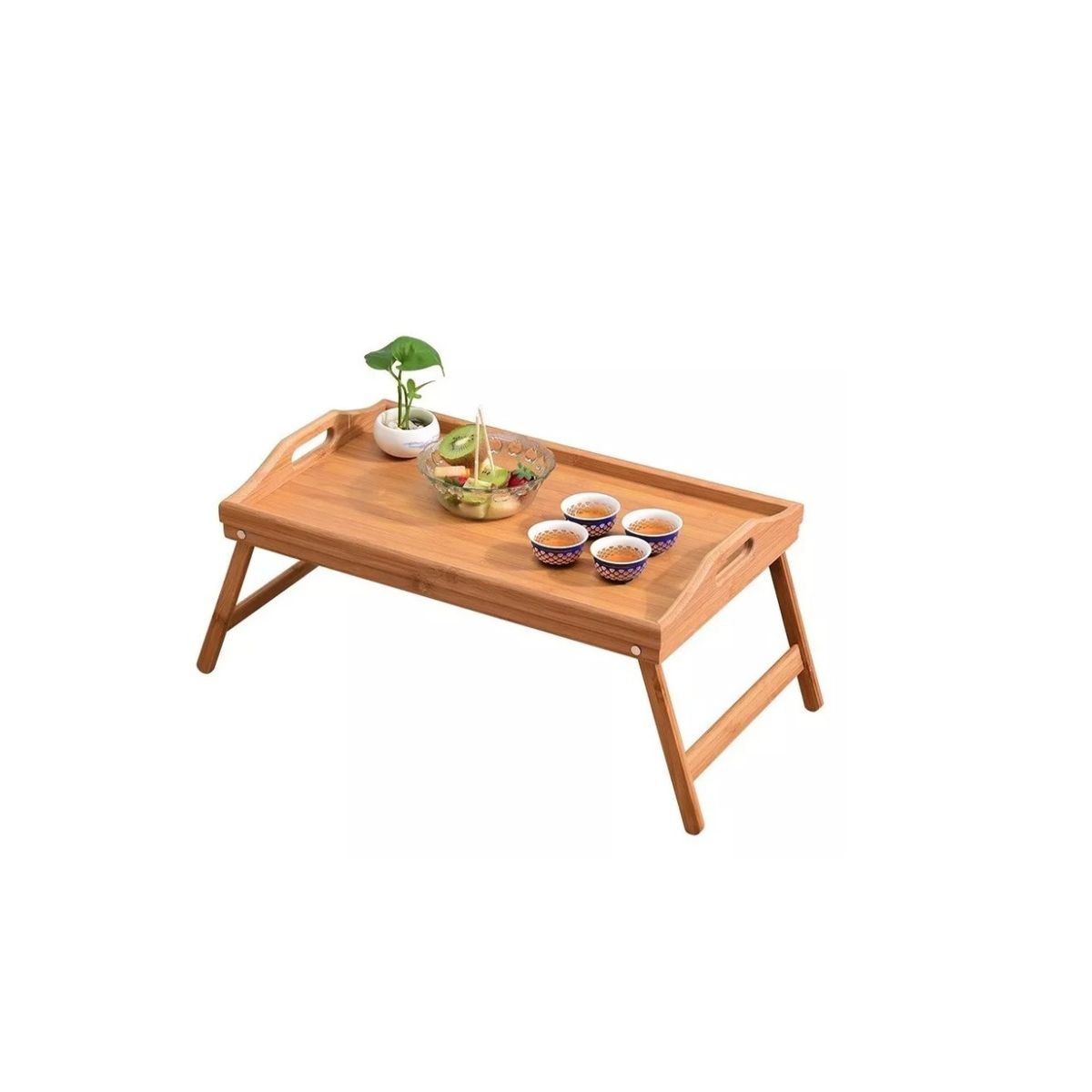 GENERICO - Mesa Desayuno Cama Bandeja Notebook 30cmx50cmx24cm