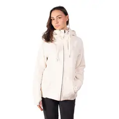 LENGA - Polerón Mujer Canguro con Cierre metal Petra Sustentable