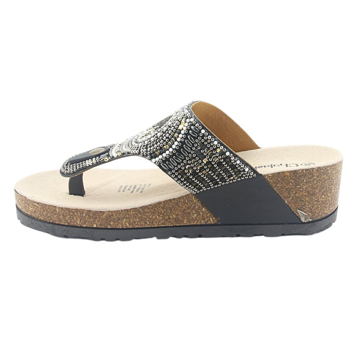 CHALADA - Sandalia Mujer Negro Casual Chalada Doit-10