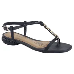 RAMARIM - Sandalia Mujer Negro Casual 213202