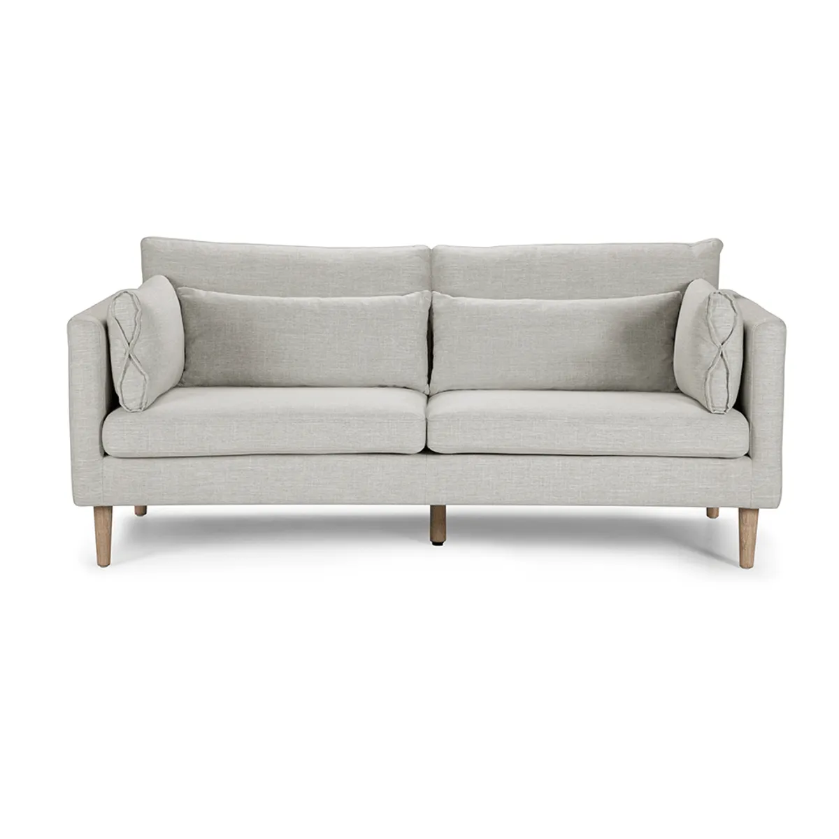 ROSEN - Sofá Rosen Vesterbro 2 Cuerpos Tela Crudo