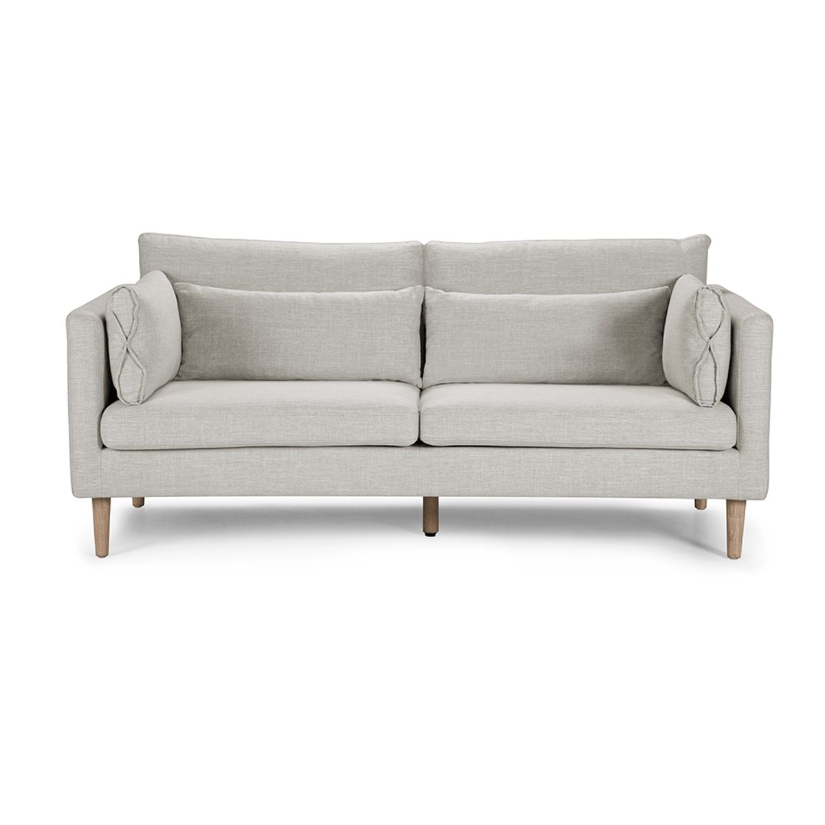 ROSEN - Sofá Rosen Vesterbro 2 Cuerpos Tela Crudo