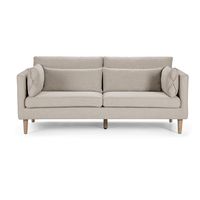 Sofá Vesterbro 2 Cuerpos Tela Tostado