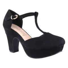 CHALADA - Sandalia Mujer Negro Casual Cosimo-2