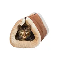 GENERICO - Cama Túnel Polar Para Gatos 2 En 1 Mascotas