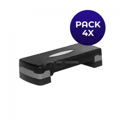 SDFIT - Pack 4 Step Aeróbico 68 x 29 x 10/ x 15 cm