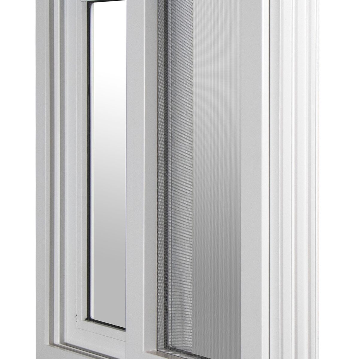 VENTO - VENTANA PVC 140X100 MONOLITICA DOS HOJAS CORREDERA BLANCO