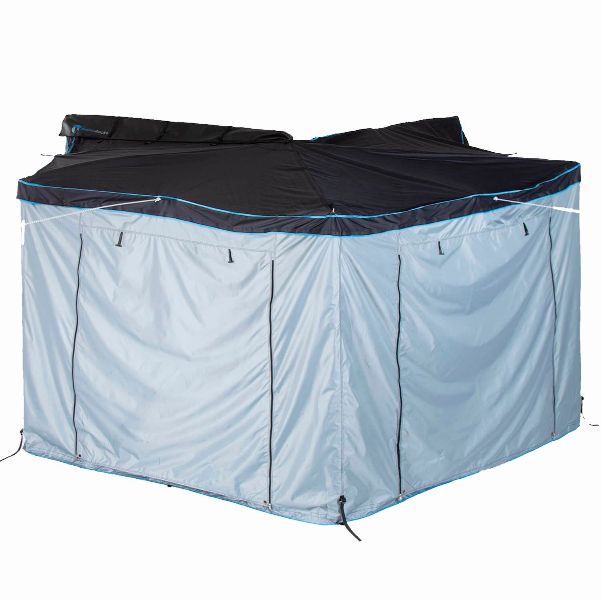 ANDESRACKS - Toldo Lateral Abanico 270° con anexo