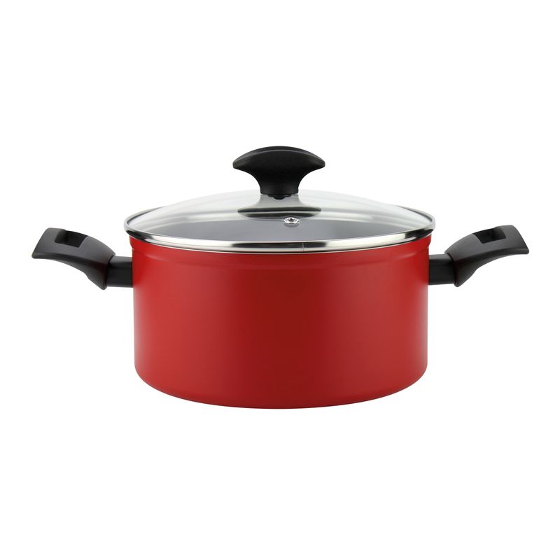 Fagor - Olla antiadherente 20 cm rojo Máxima