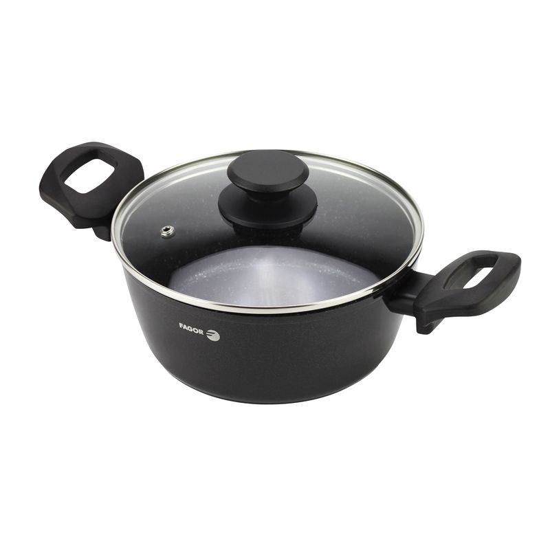Fagor - Batería de cocina de aluminio 4 Piezas Vivant