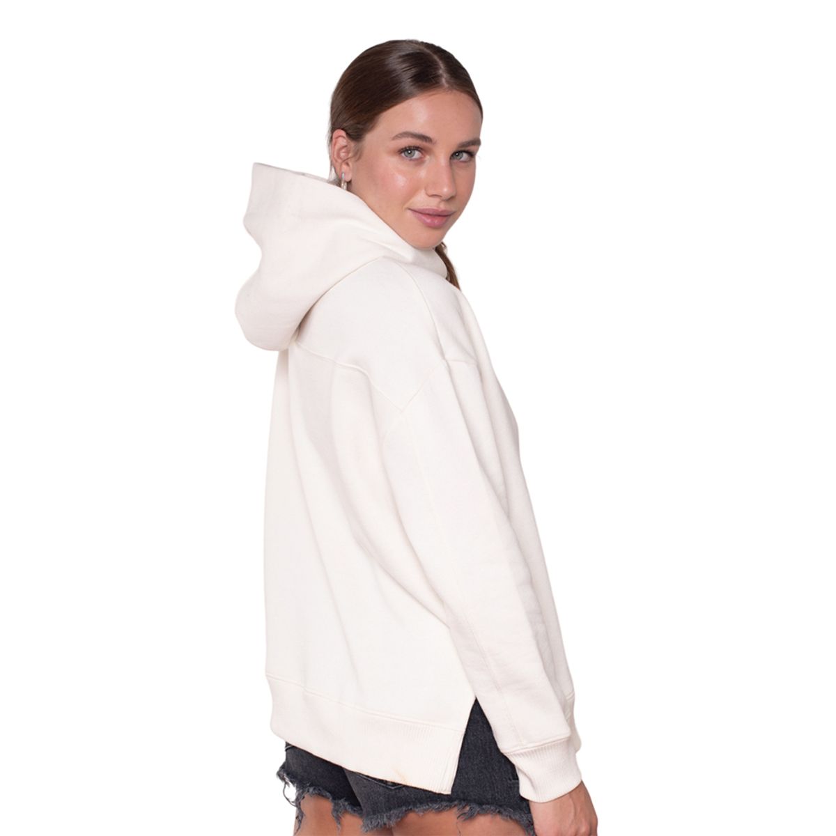 LENGA - Polerón Mujer Con Gorro Maglia Sustentable Lenga