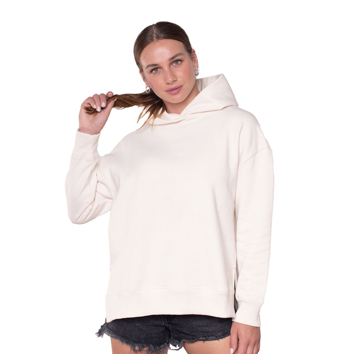 LENGA - Polerón De Mujer Con Gorro Maglia Sustentable