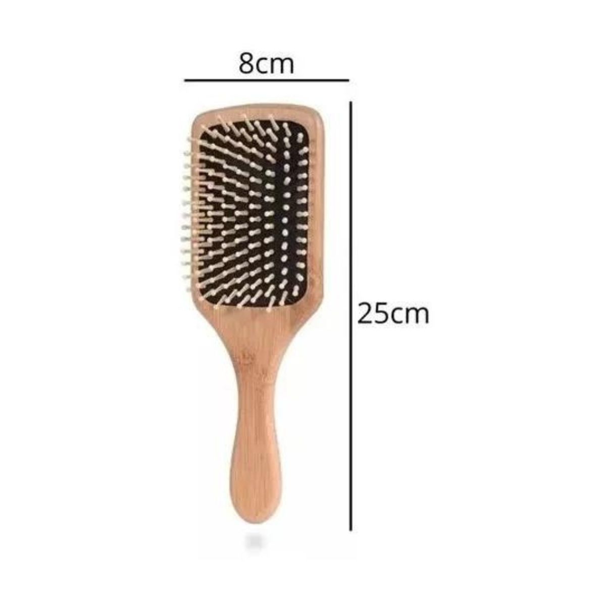 EKOI - Cepillo Para El Cabello Madera Masajeantiestático25cmeco