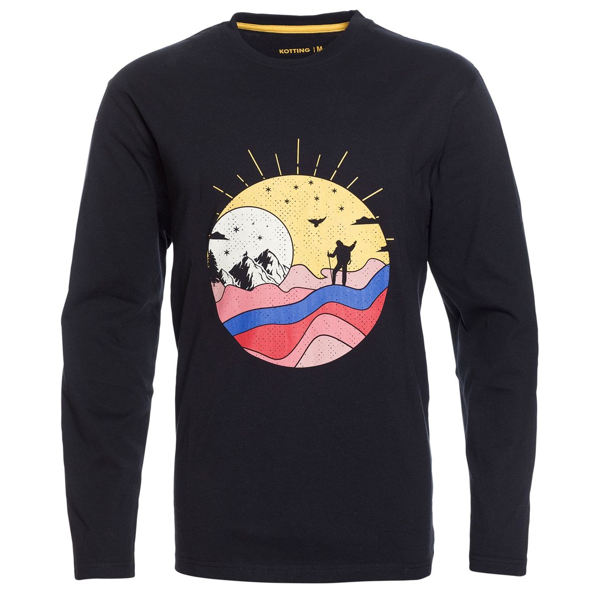 KOTTING - Polera Estampada Manga Larga Outdoor KOTTING