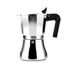 Fagor - Cafetera espresso acero inoxidable 12 Tazas Cupy