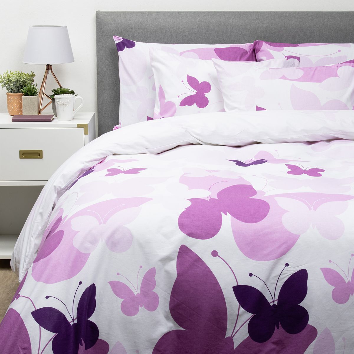 GENERICO - Set con Funda de Plumón Butterfly King