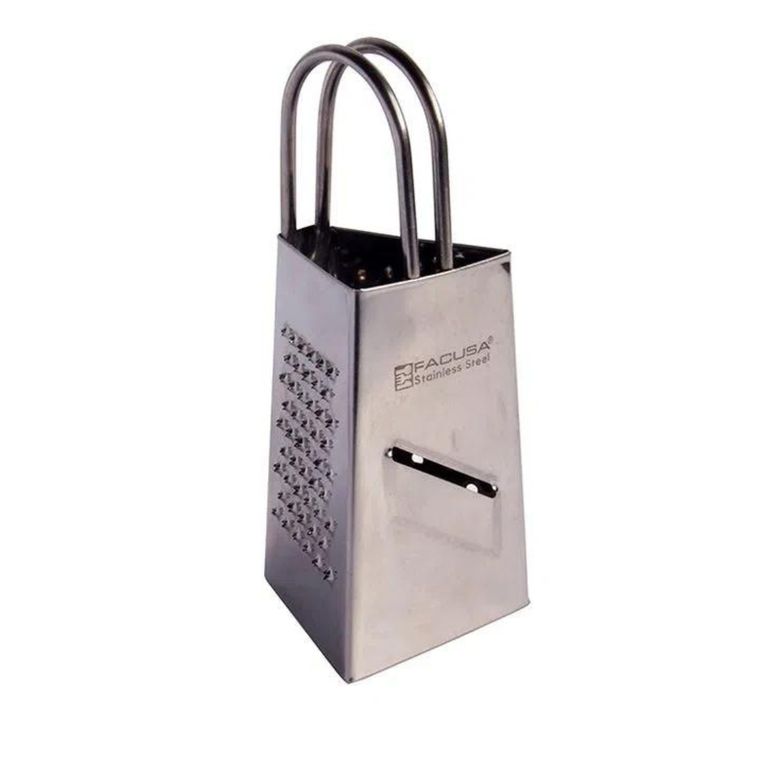 Rallador Mini Metalico Pequeno Queso Ajos Jengibre 3 Lados